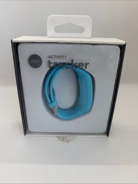 iJoy Activity Tracker - Blue Silicone Band